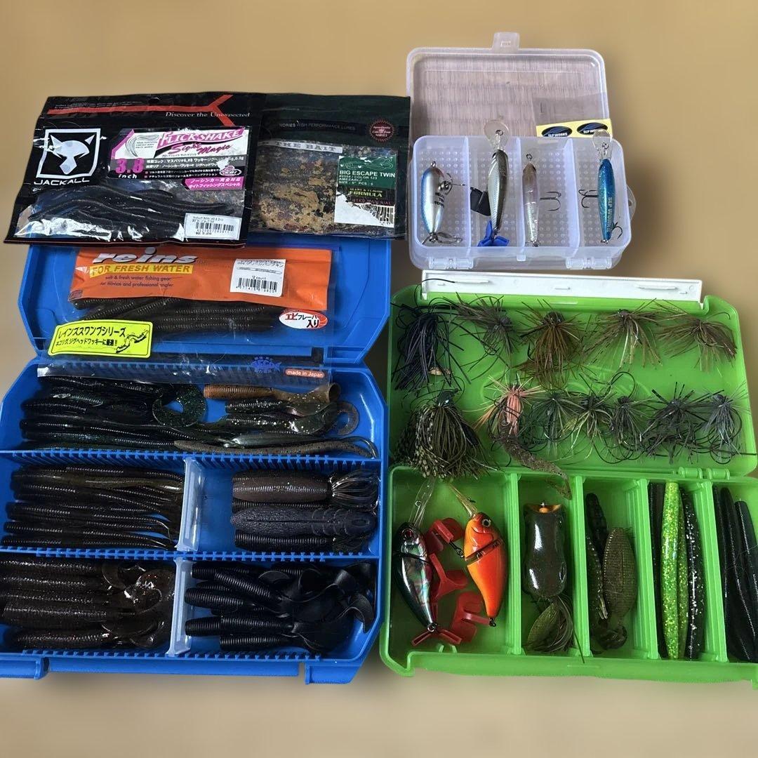 値下げ不可　大量　ワーム、ルアー、仕掛けセット