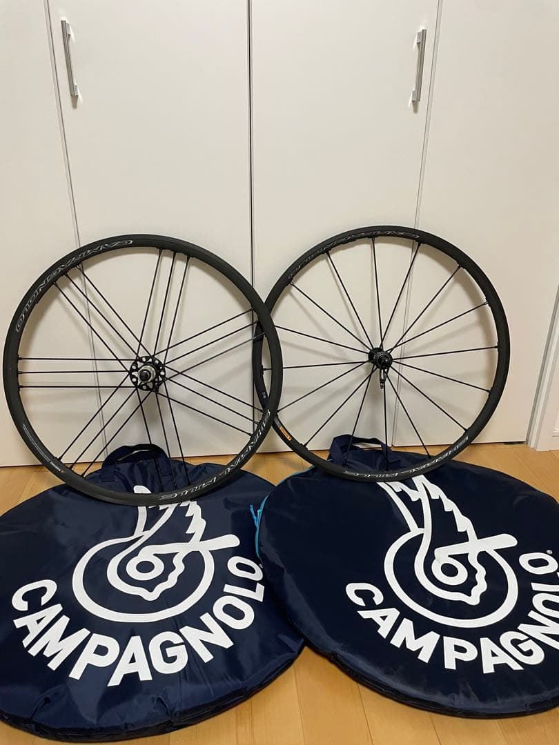 カンパニョーロ　シャマルミレ クリンチャー シマノ11S/12S ワイド17C