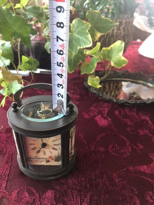 アンティーク　フランス製　置き時計　　　v