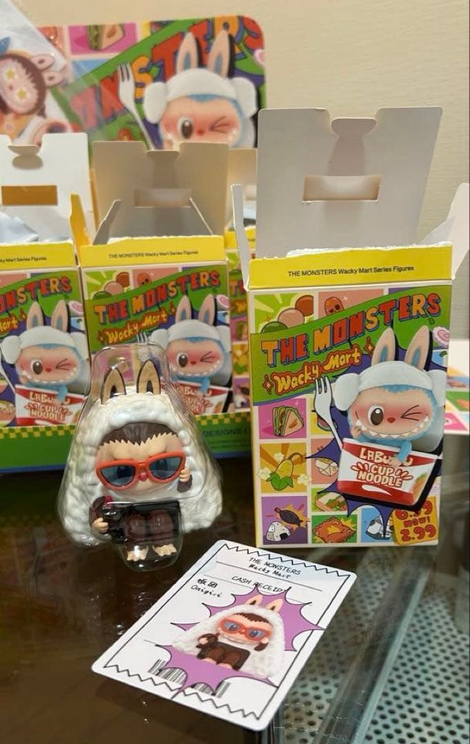 【セール・11種】ポップマート ラブブ ワッキーマートシリーズ 購入特典うちわ付