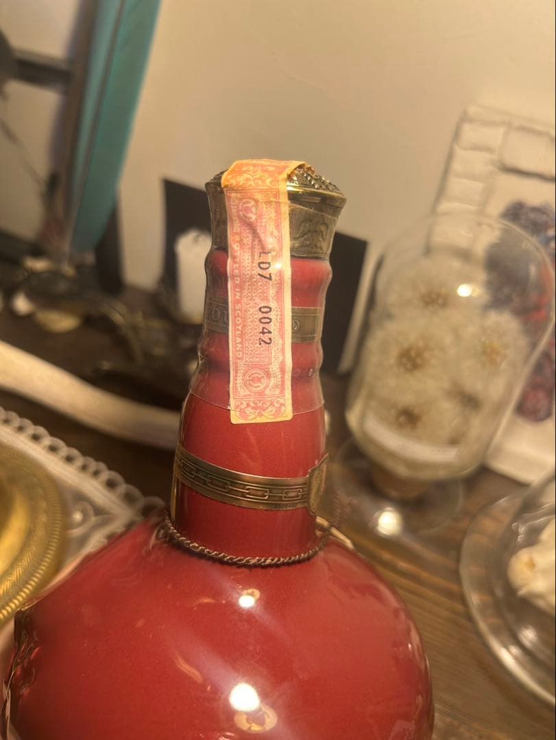 ロイヤルサルート　21年　スコッチウイスキー　赤　未開封