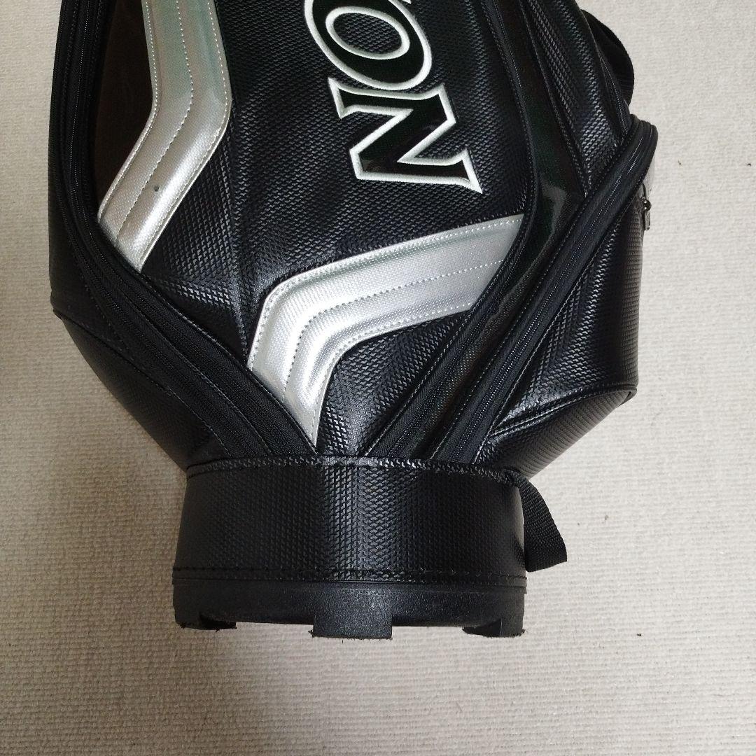 Srixon キャディバッグ ブラック/シルバー　フードなし　※美品※