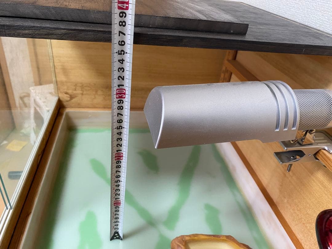 引き出し式爬虫類木製飼育ケージセット