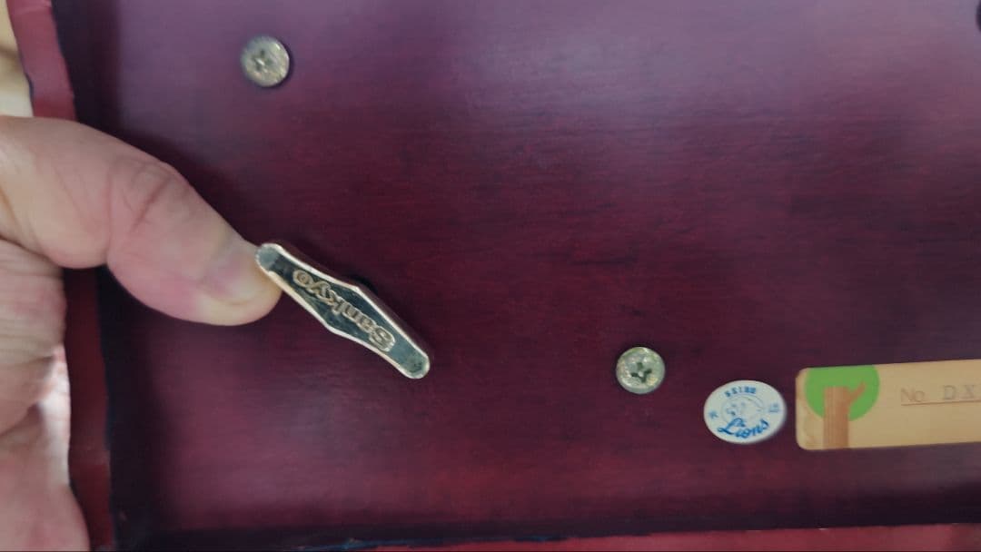 西武ライオンズ1986日本一記念オルゴール　地平を駈ける獅子を見たSANKYO