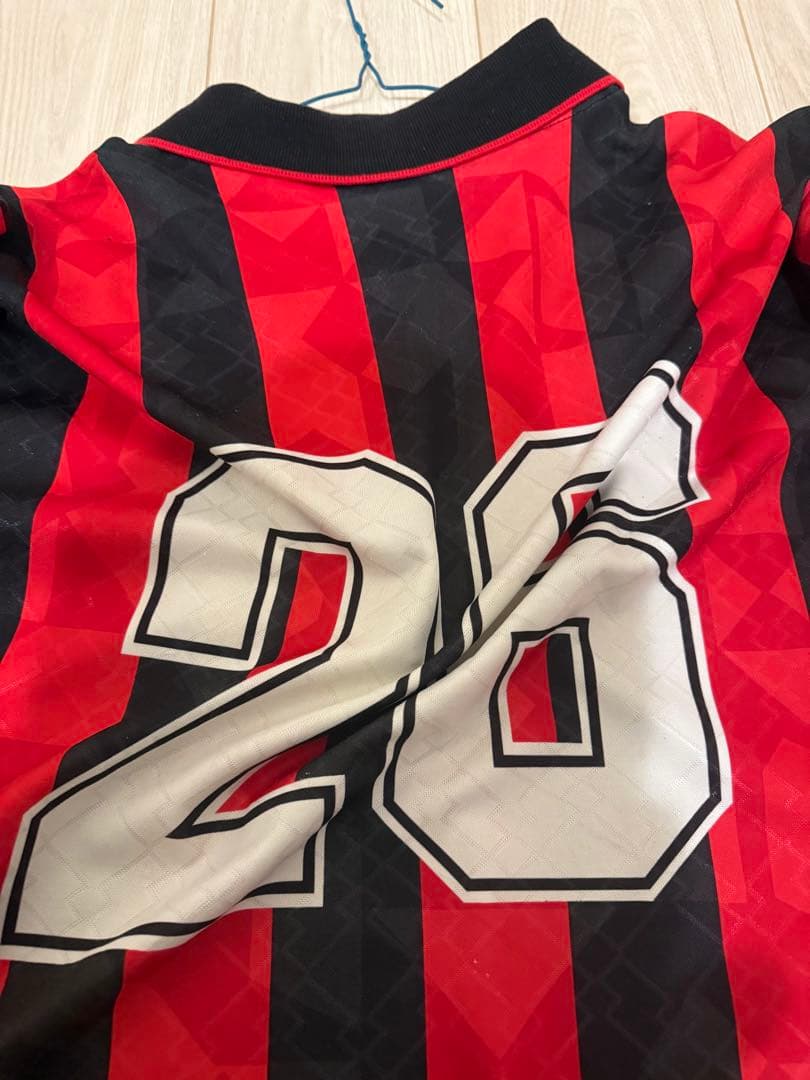 95-96 ミラン支給　ユニフォーム　実使用　26番 Sordo選手