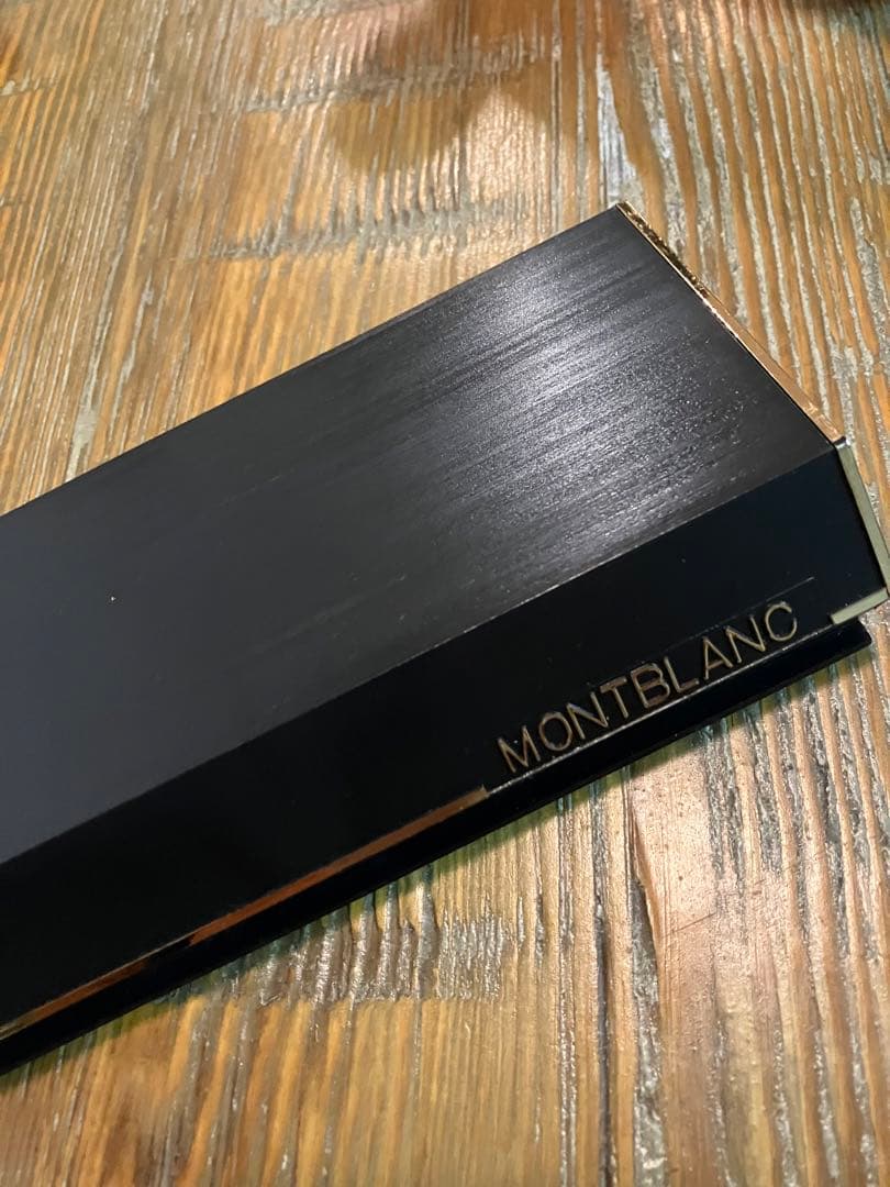 美品　MONTBLANC グレー EF 万年筆　585
