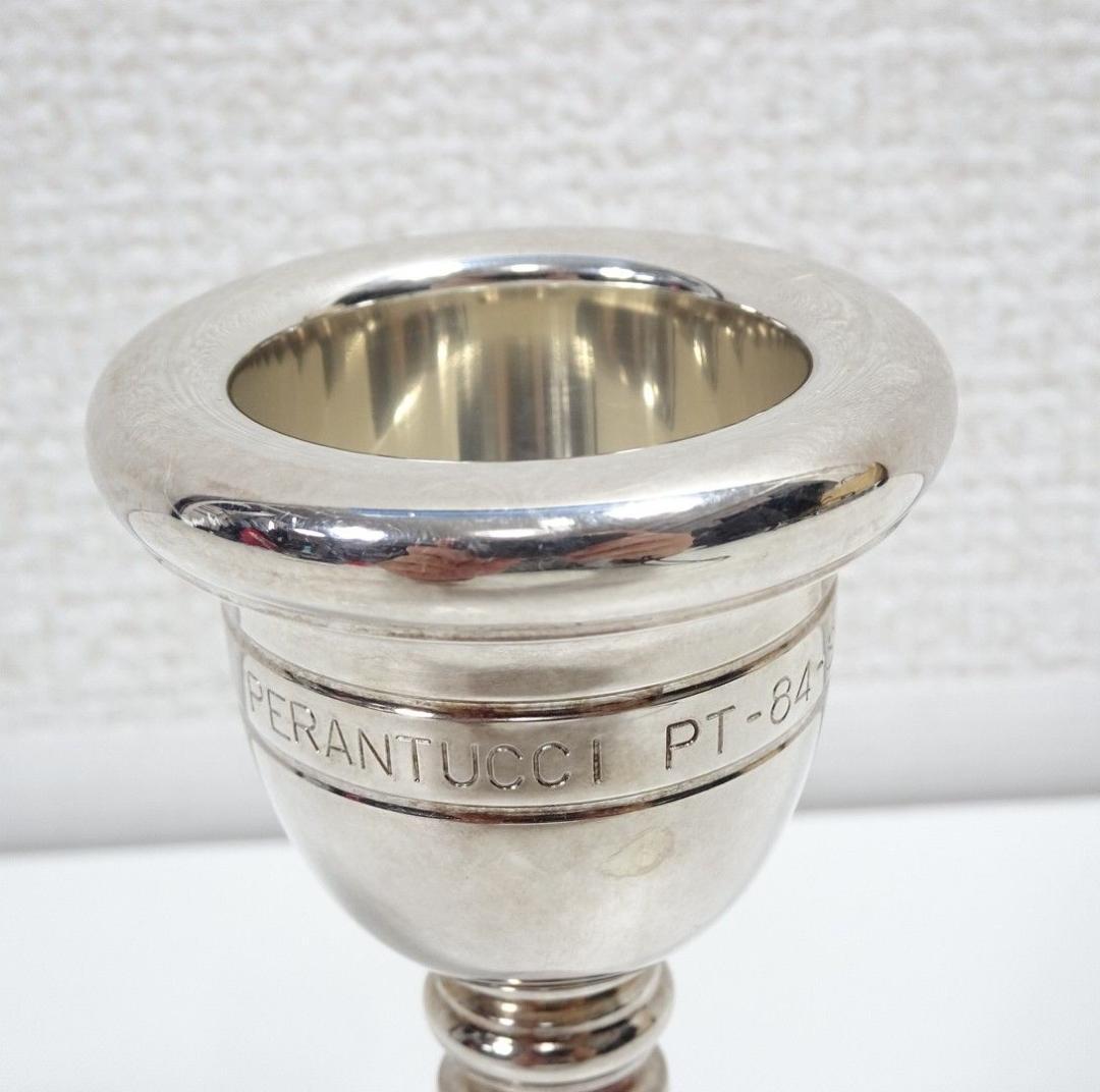 Perantucci PT-84S チューバ用マウスピース 銀メッキ