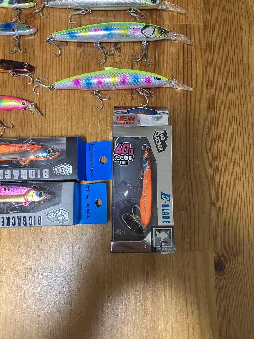 BIGBACKER107セットアッパー125　イワシこつぶ　ジグパラ　Gコン