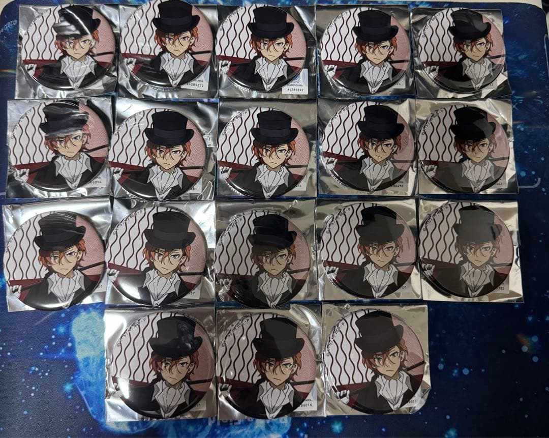 文スト　文豪ストレイドッグス　中原中也　書き下ろし缶バッジ　18個　明治村