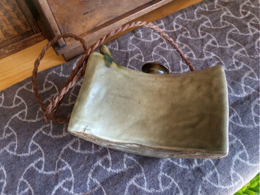 壺屋焼　酒器　抱瓶（ダチビン)