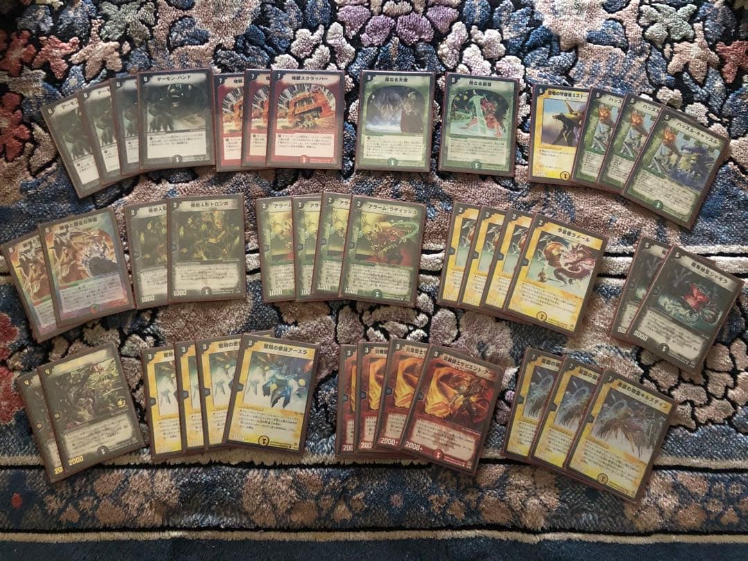 デュエマクラシック　旧枠デッキ　引退品