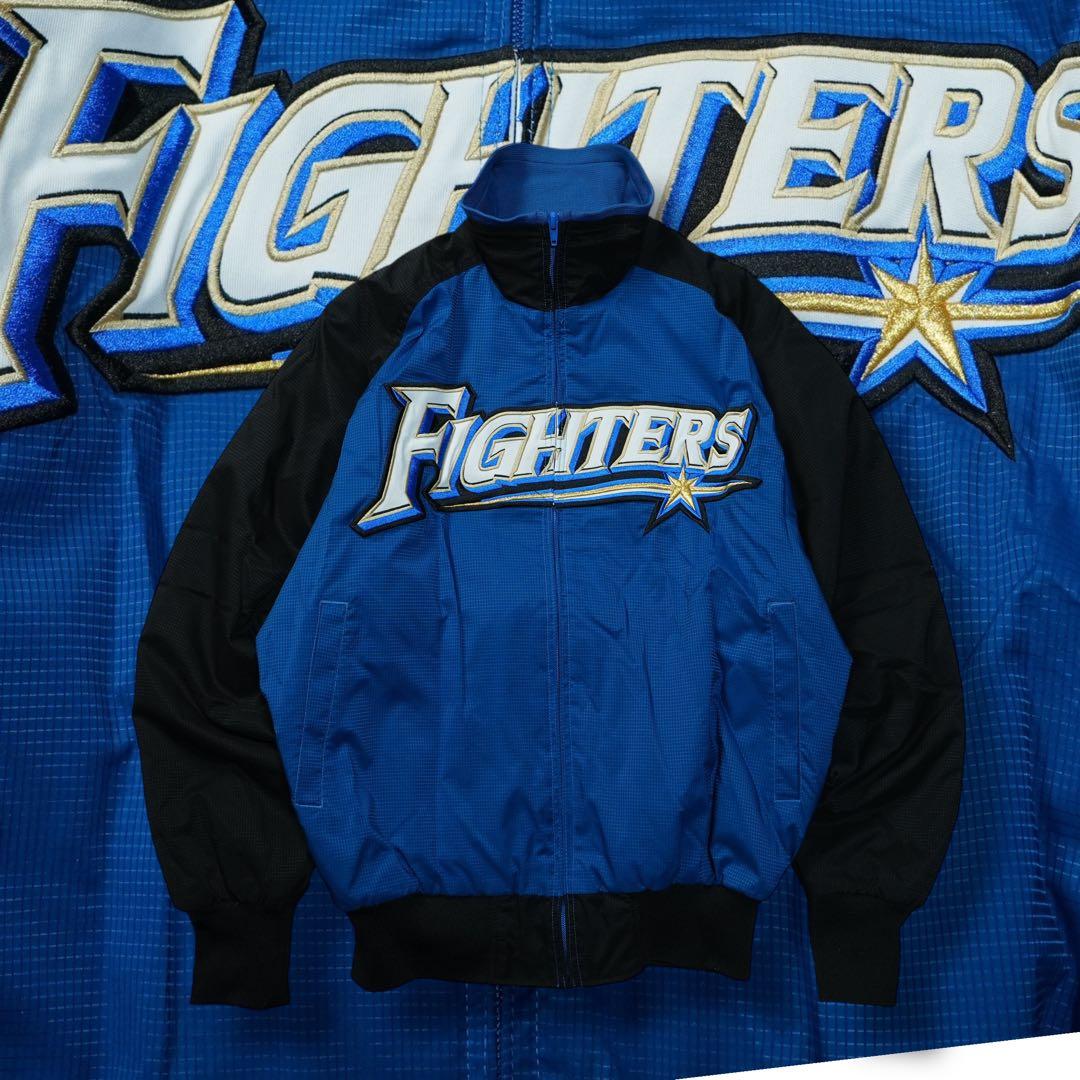 美品 日本ハムファイターズ スタジャン グラコン 中綿 ジャケット ミズノ社製