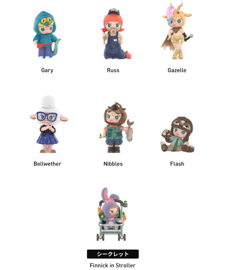 POP MART Molly × Zootopiaアソートボックス