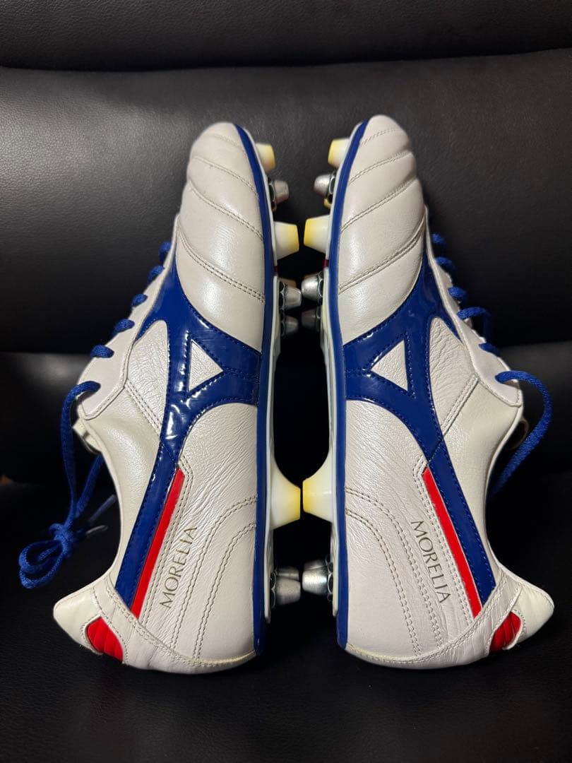 Mizuno Morelia サッカーシューズ ホワイト/ブルー