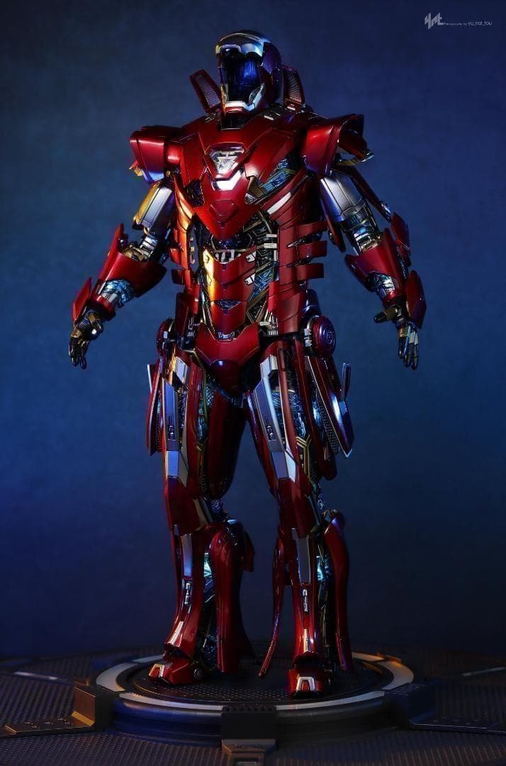 新品 ホットトイズ アイアンマン シルバーセンチュリオン アーマースーツアップ版