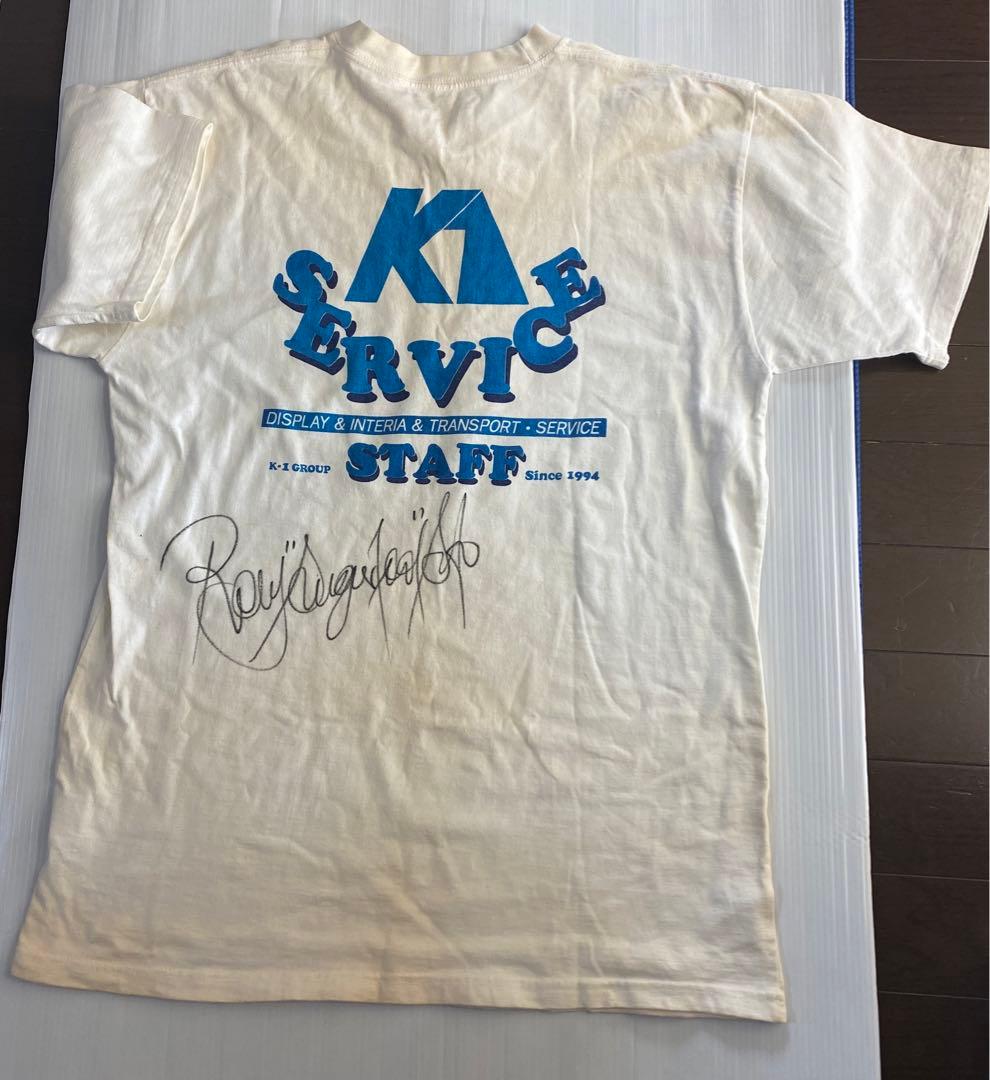 K-1 レイ・セフォー サイン入りグローブ・直筆サイン色紙・ロンＴ・フィギュア