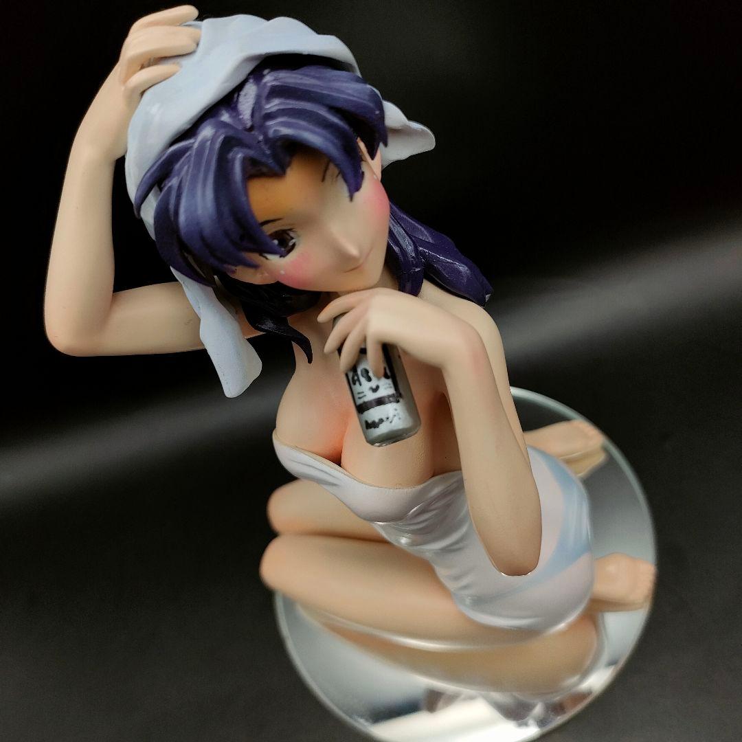 エヴァンゲリオン　葛城ミサト　透け黒下着　風呂上がり　ガレージキット全塗装完成品