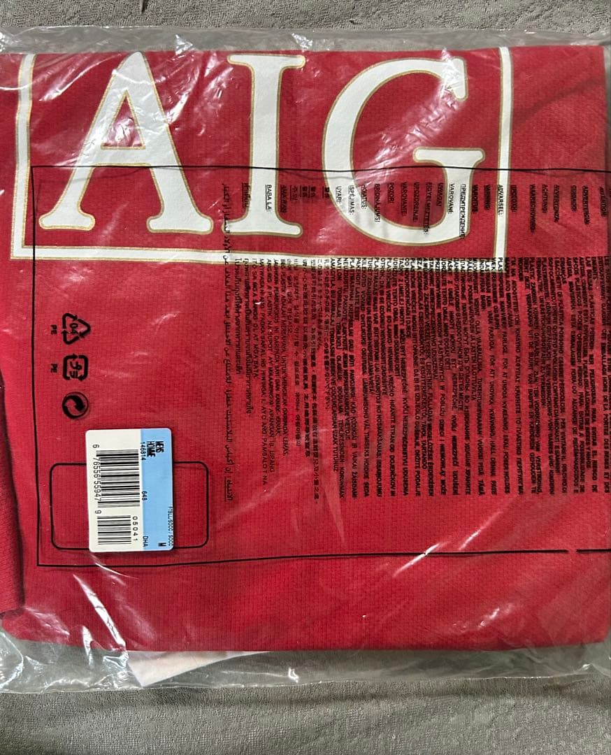 【新品タグ付】マンチェスターユナイテッド　ゲームシャツ