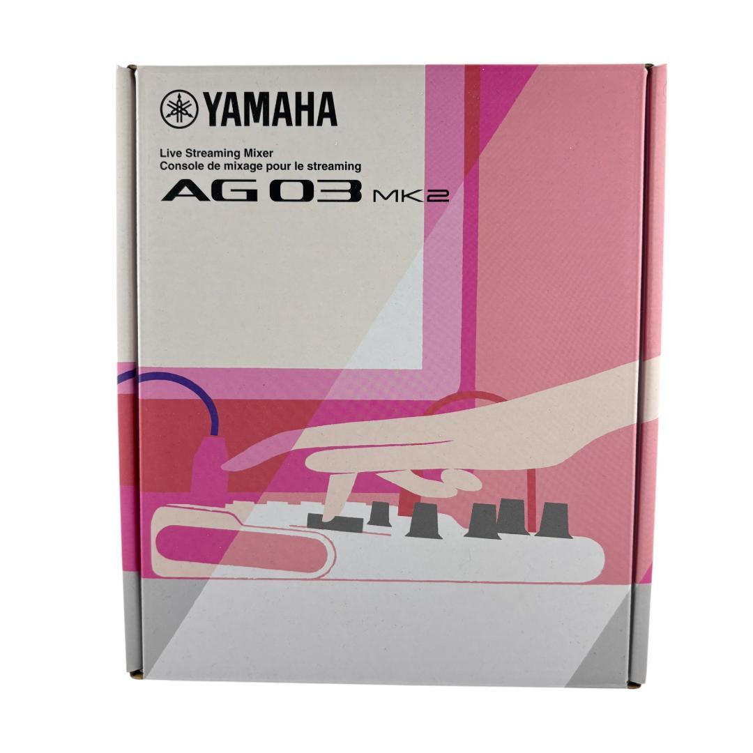 【新品未使用】YAMAHA AG03 MK2 ライブストリーミングミキサー