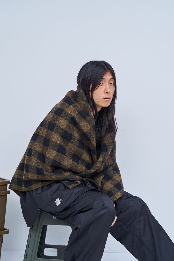 新品別注　日本製　フレッシュサービス × loomer WOOL BLANKET