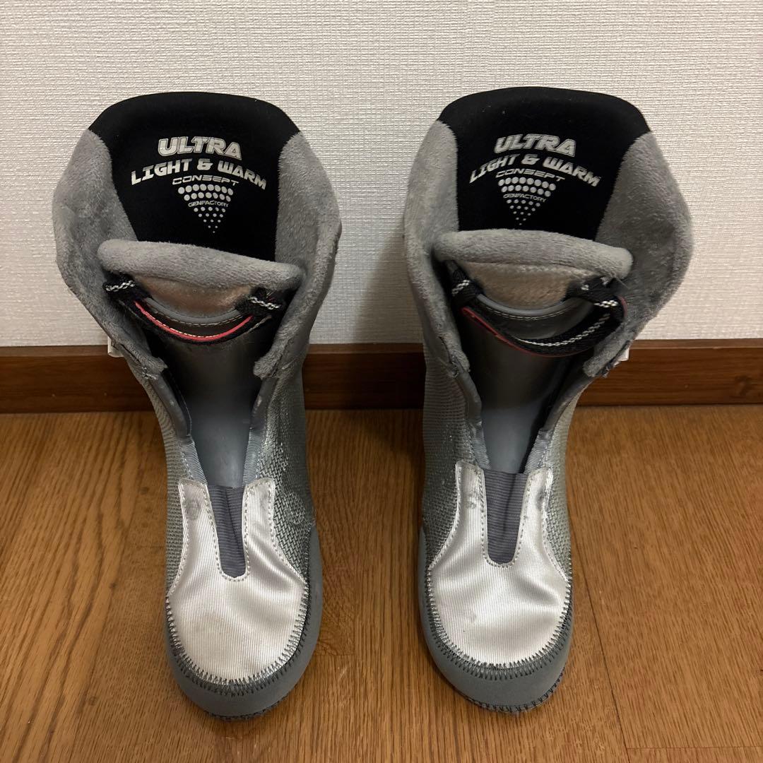 初心者向けスキー板、ブーツ、ストックセット