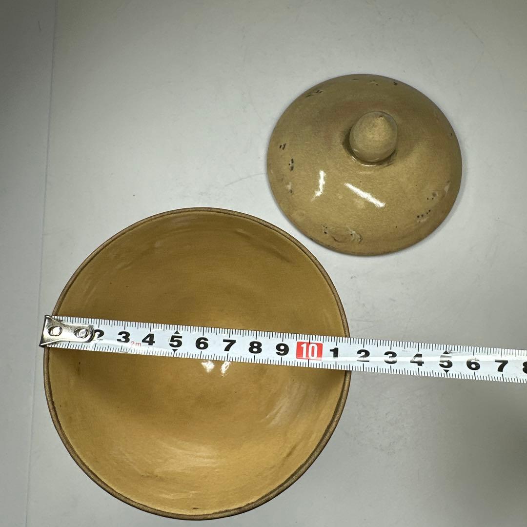 江戸時代　蓋物　香合　螺鈿　東な7-0415①