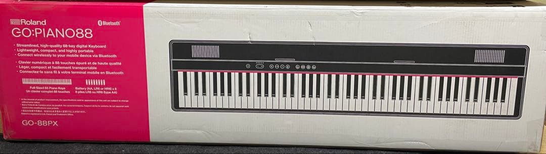 あや。さん新型Roland GO:PIANO88(GO-88PX)