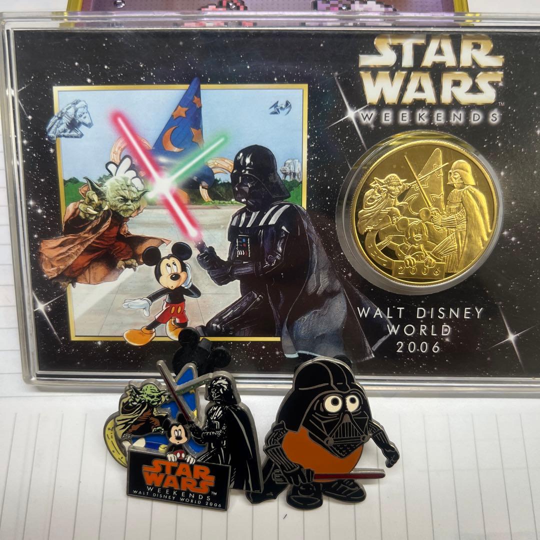 24kt 金スターウォーズ1000枚限定2006年 記念金メダル