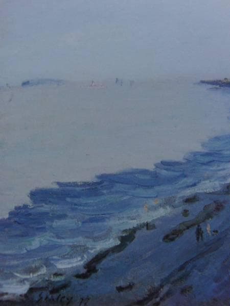 アルフレッド・シスレー、Alfred Sisley、希少画集画、新品額装付