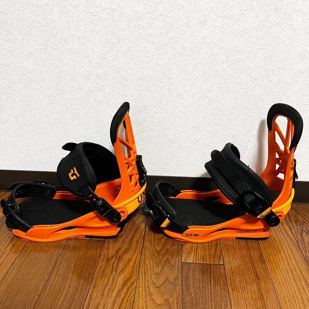 UNION FLITE PRO Lサイズ オレンジ ビンディング