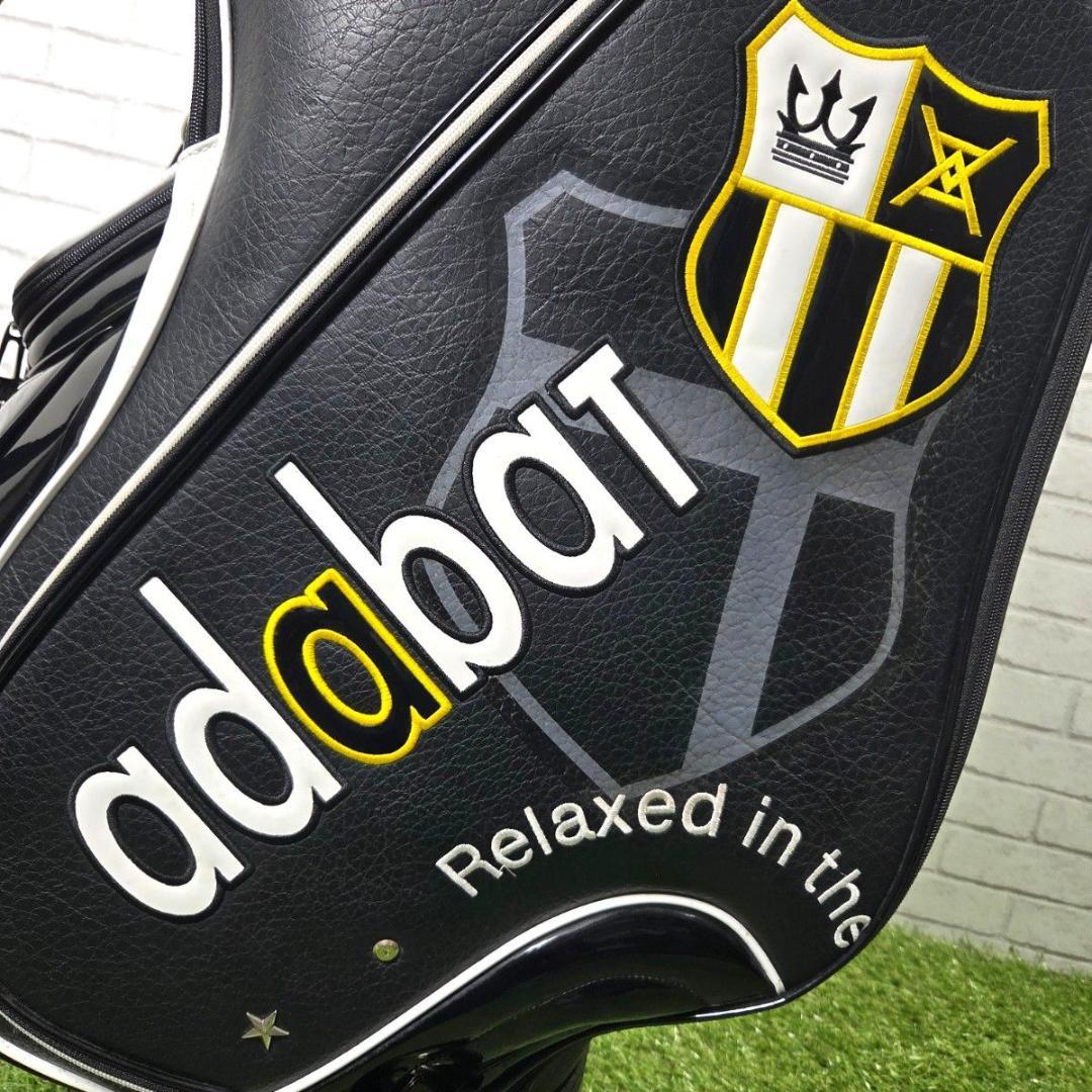 adabat アダバット キャディバッグ フード付 廃盤モデル ブラック 87