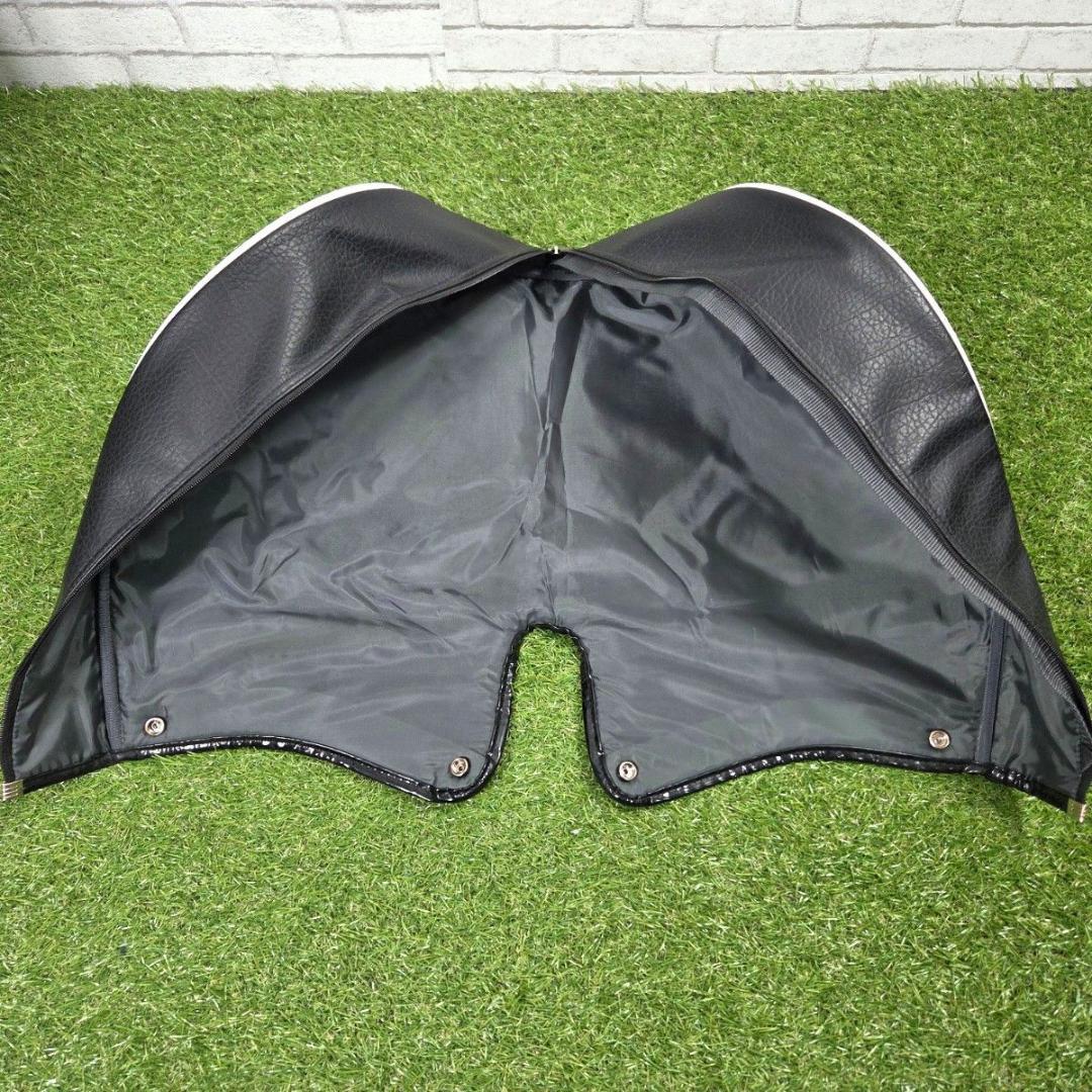 adabat アダバット キャディバッグ フード付 廃盤モデル ブラック 87