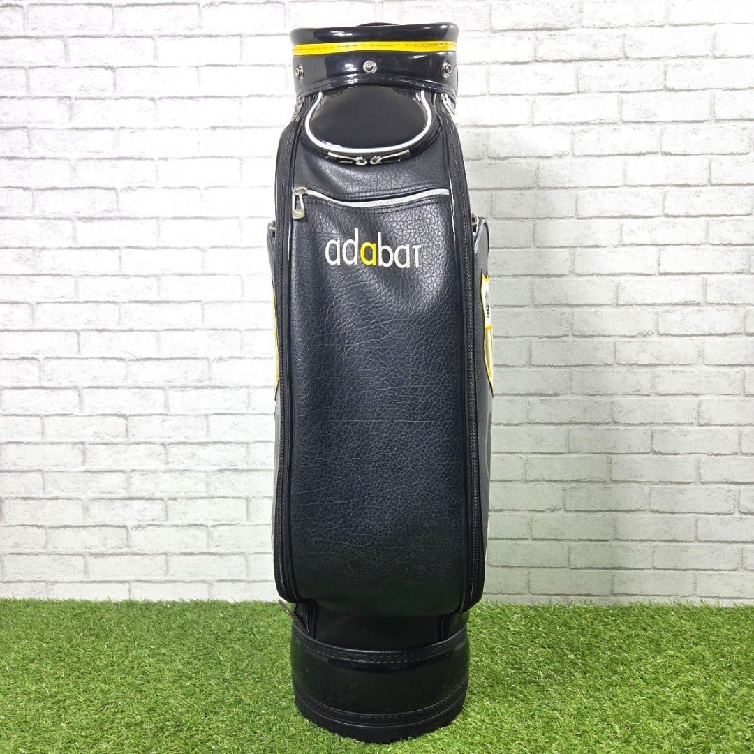 adabat アダバット キャディバッグ フード付 廃盤モデル ブラック 87