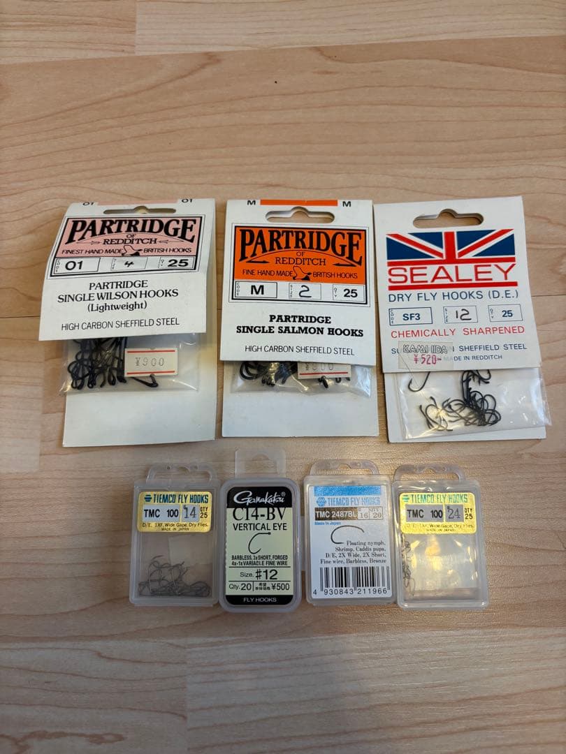 じ*ん様 フライフィッシング マテリアル バイス リール まとめ売り バラ売り不