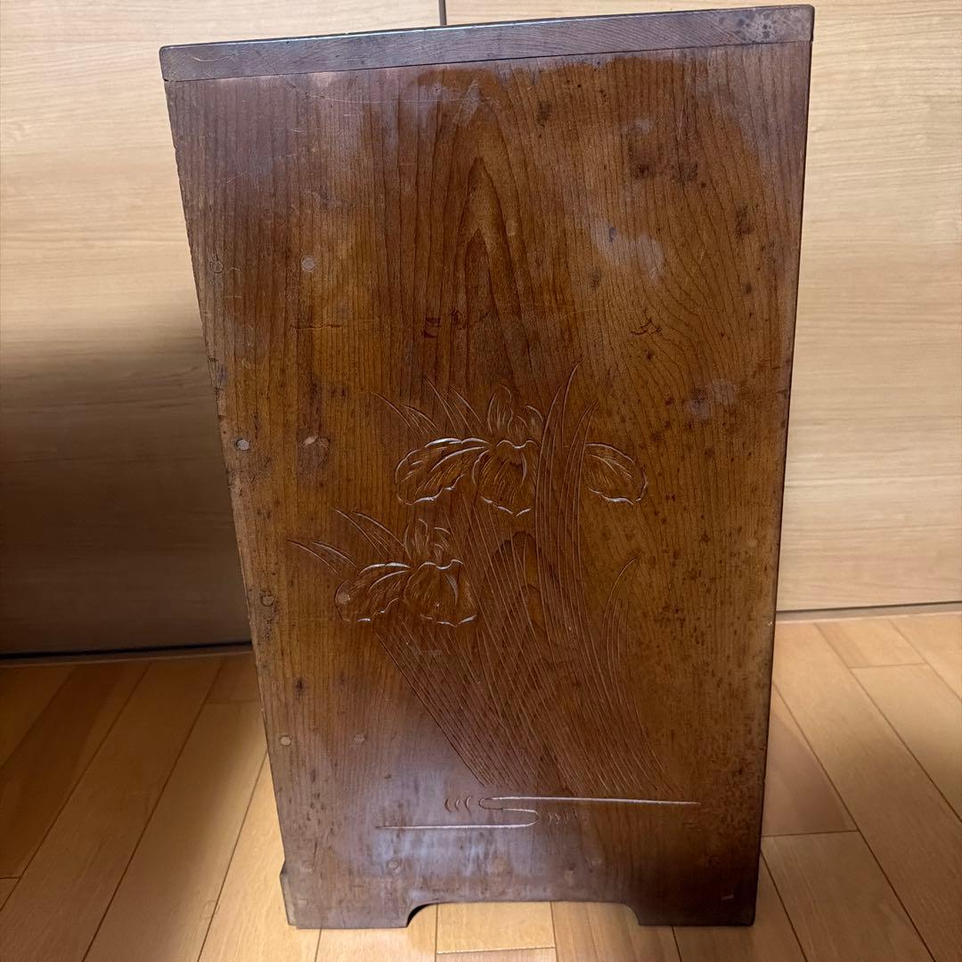 アンティーク 伝統工芸タンス 5段