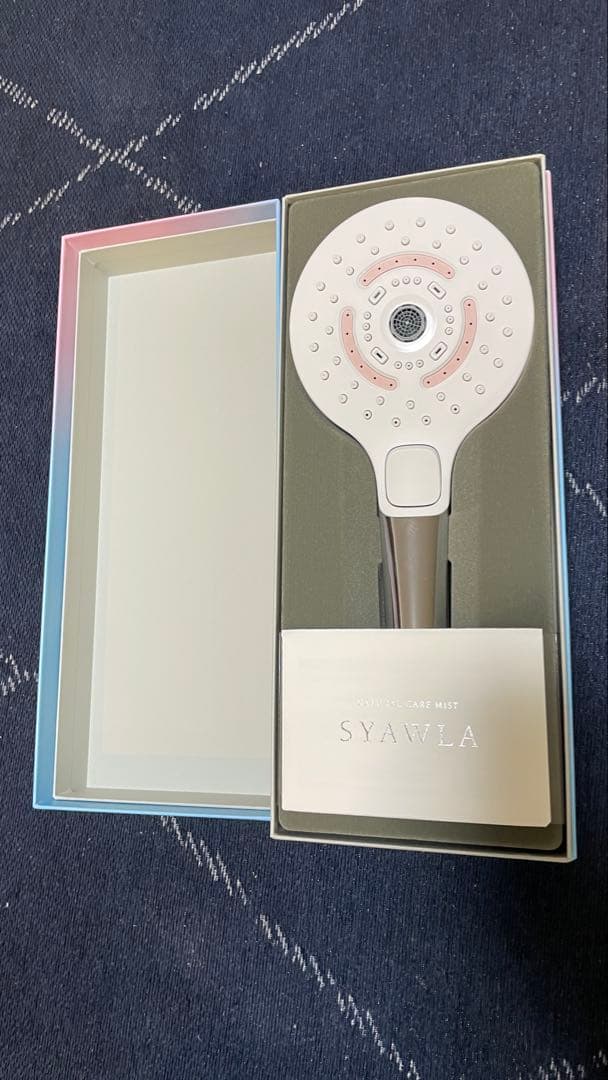 【新品・未使用】ミストシャワーヘッド SYAWLA(シャウラ) ローズトープ