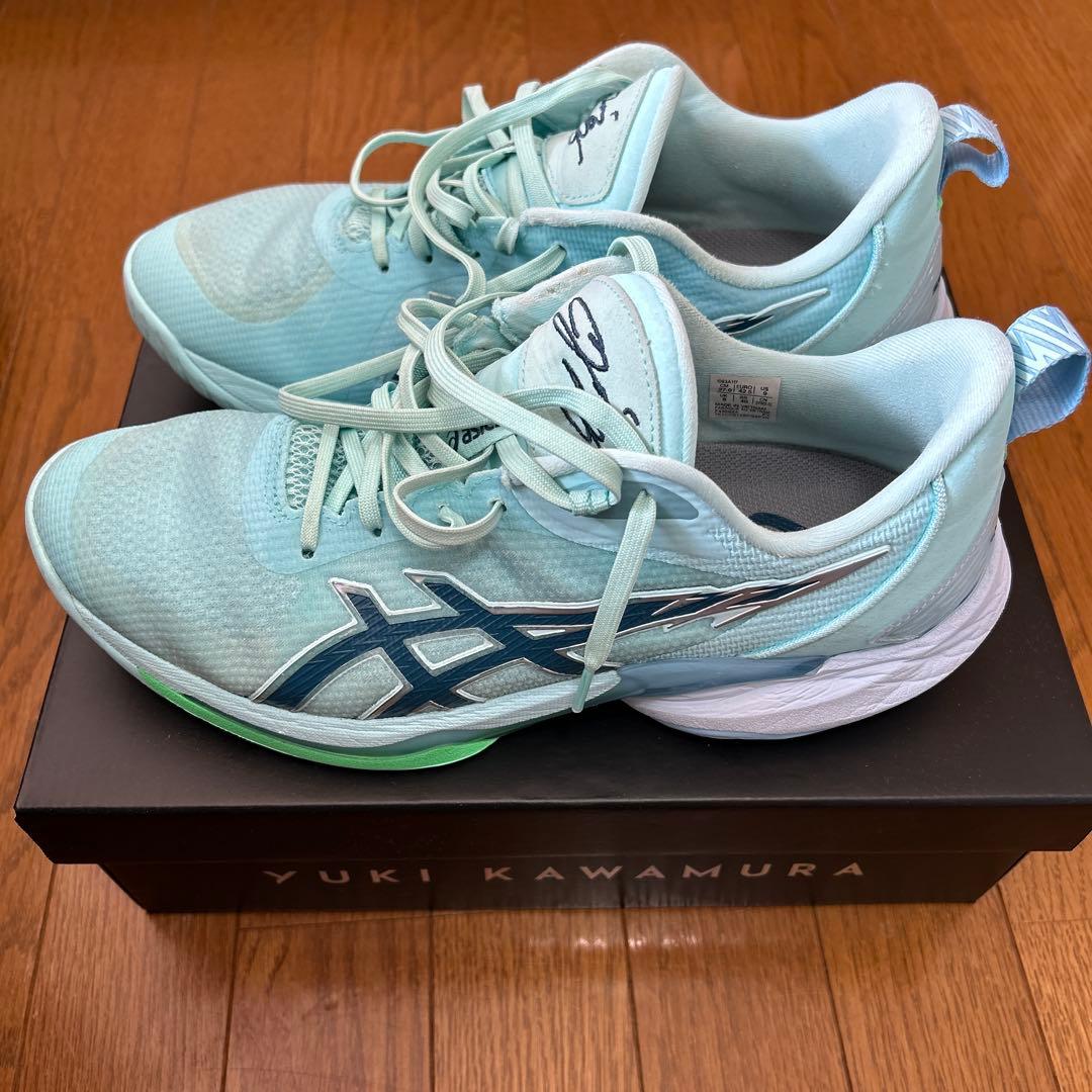 ASICS Yuki Kawamura ライトブルー シューズ