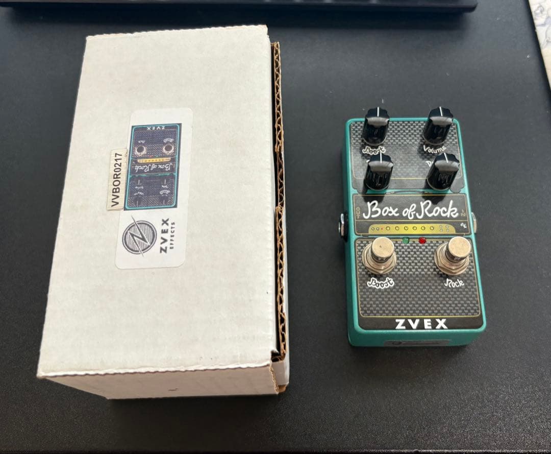 ギター ZVEX Box of Rock vexter