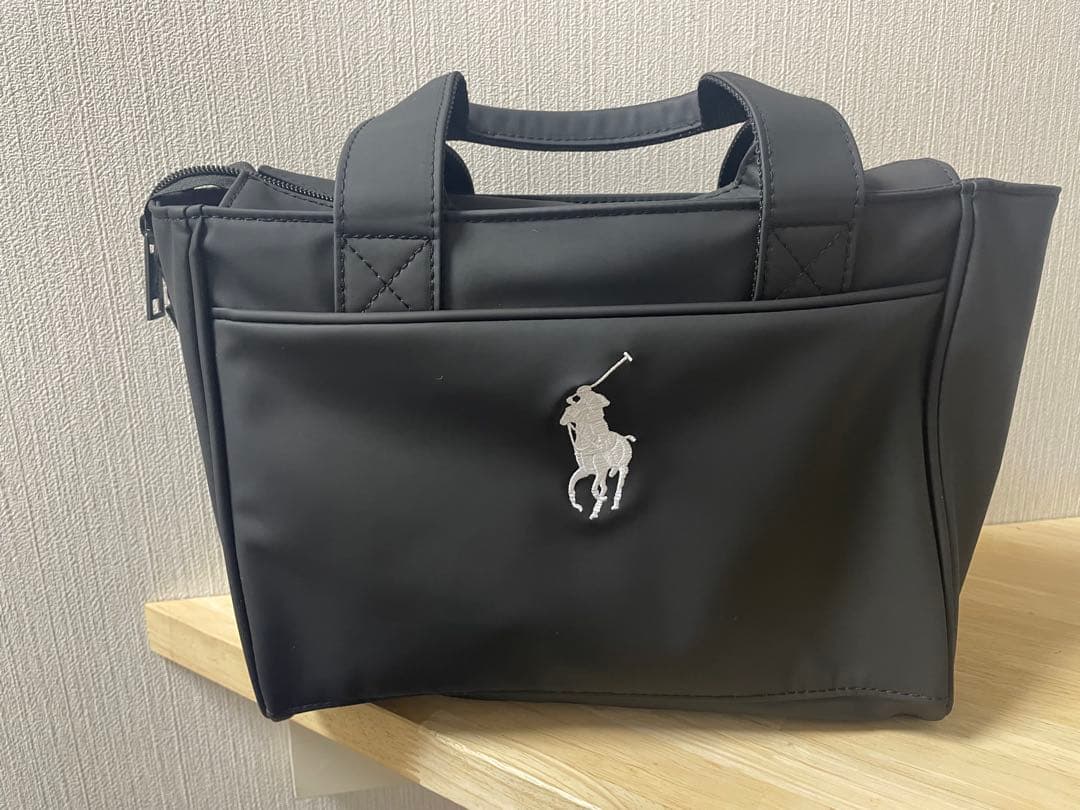 RLX RALPH LAUREN ブラックトートバッグ