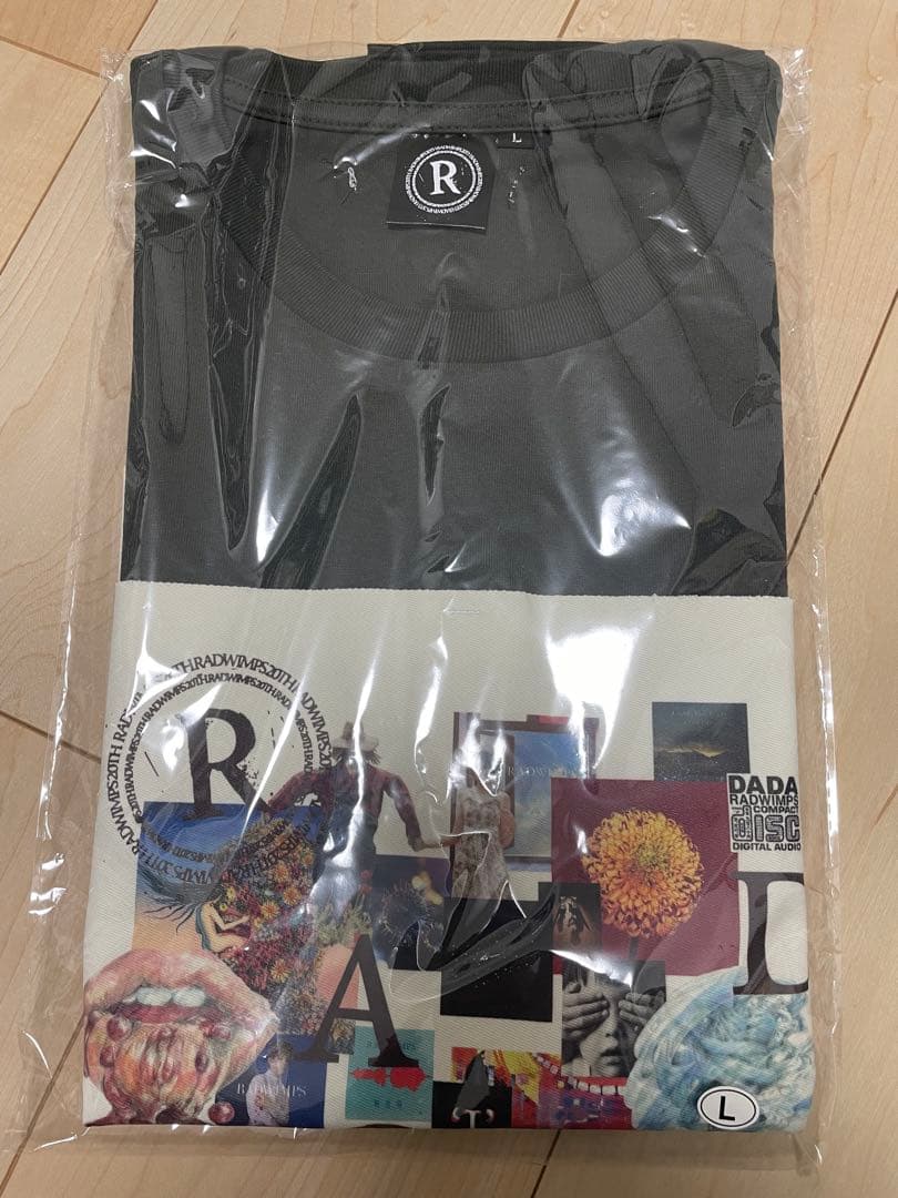 RADWIMPS シングルジャケット コラージュTシャツ