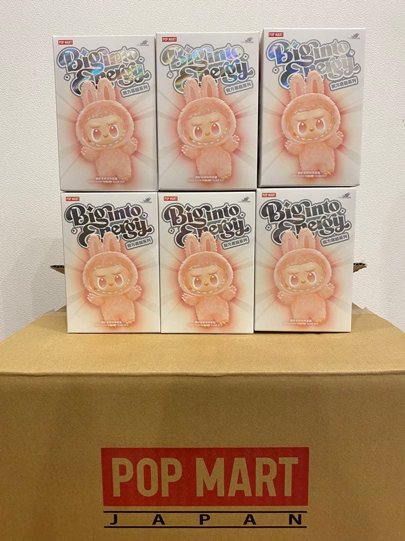 Pop Mart Energy ラブブ エナジー ぬいぐるみ 6点セット