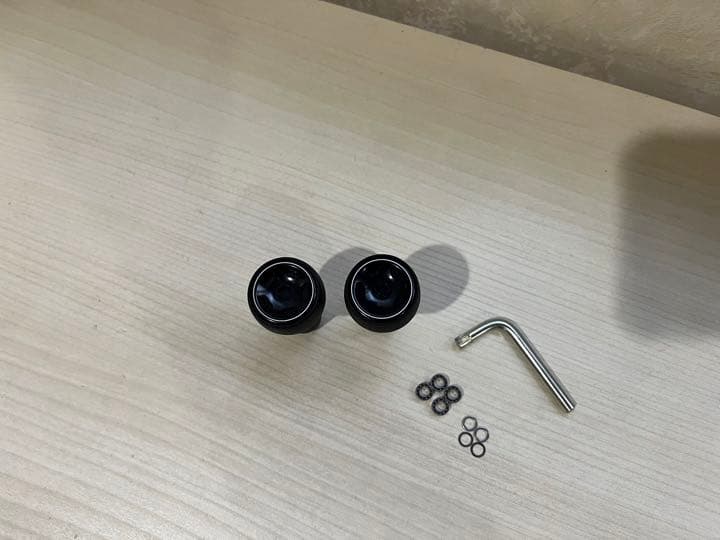 ★☆ DRT バリアル ハンドルノブ 単体 2個セット　ブラック　超美品