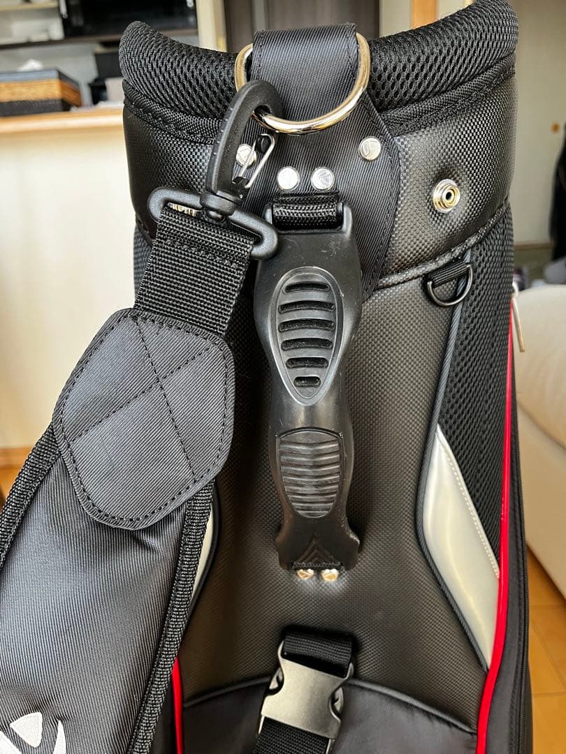 良品テーラーメイド CB KY833トゥルーライト キャディバッグ　9型軽量　黒