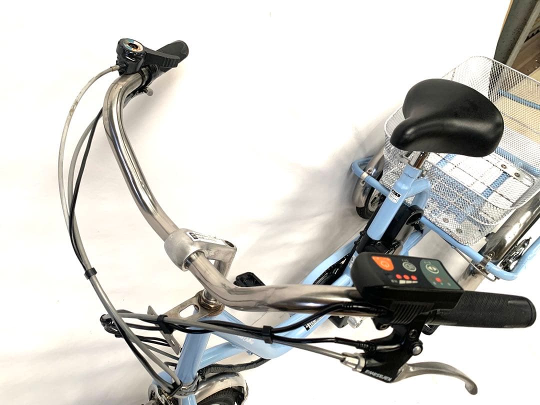 【即乘】送料無料 電動アシスト三輪自転車 10Ah 20-16インチ動作確認済