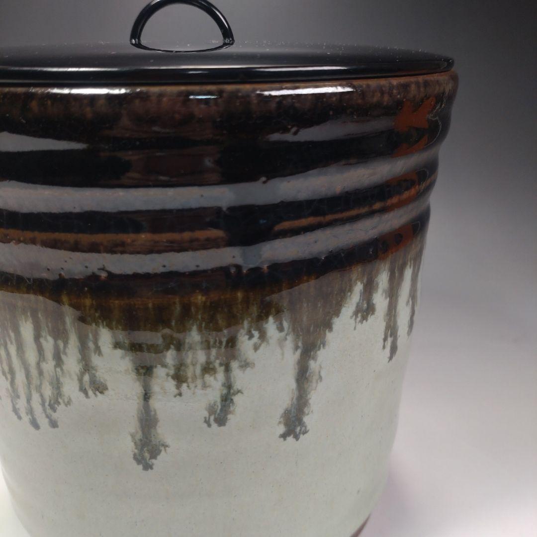 イ52 水指『朝鮮唐津一重口水指』『久右衛門造　共箱』茶道具