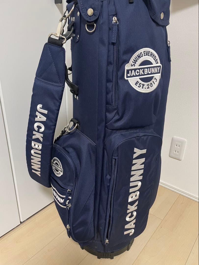 JACKBUNNY キャディバッグ ネイビー
