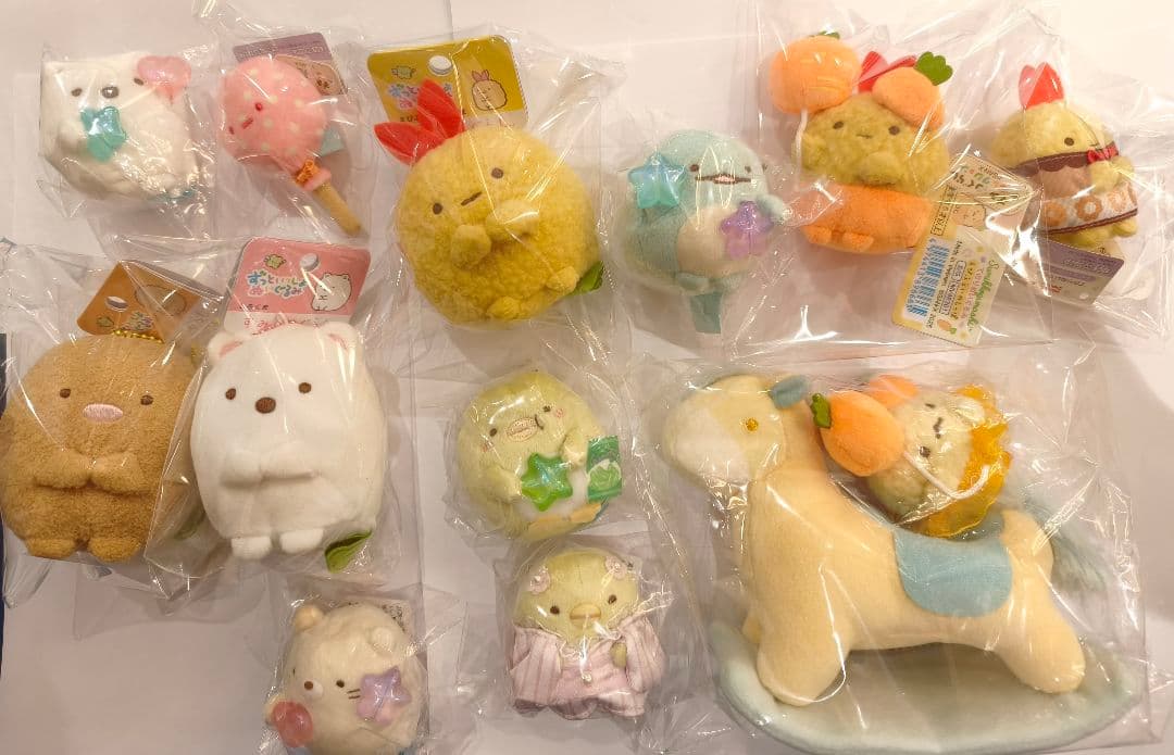 【定価20020円分以下】すみっコぐらし限定てのりぬいぐるみセットXM