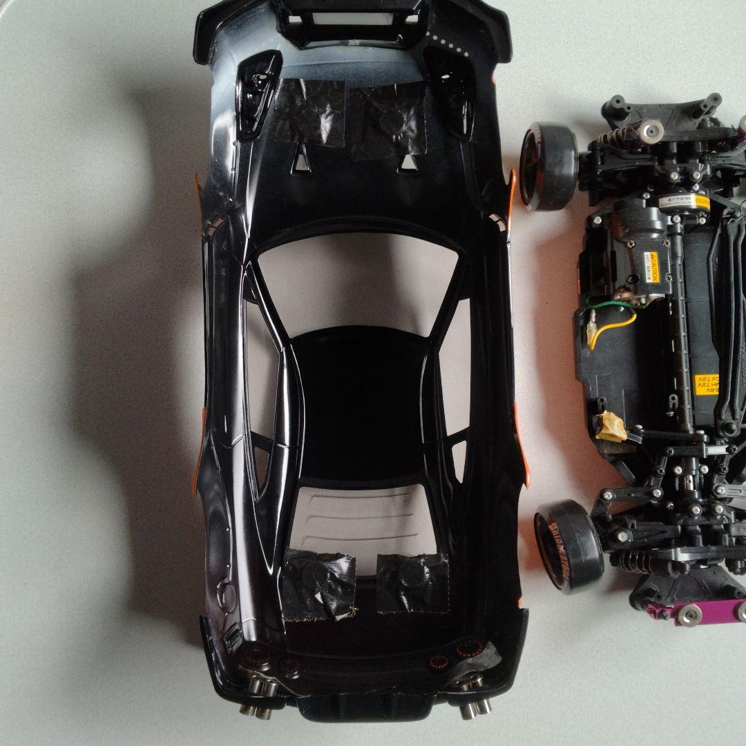 オレンジ ブラック GT-R ドリフトカー