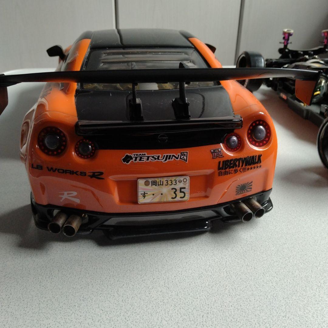 オレンジ ブラック GT-R ドリフトカー