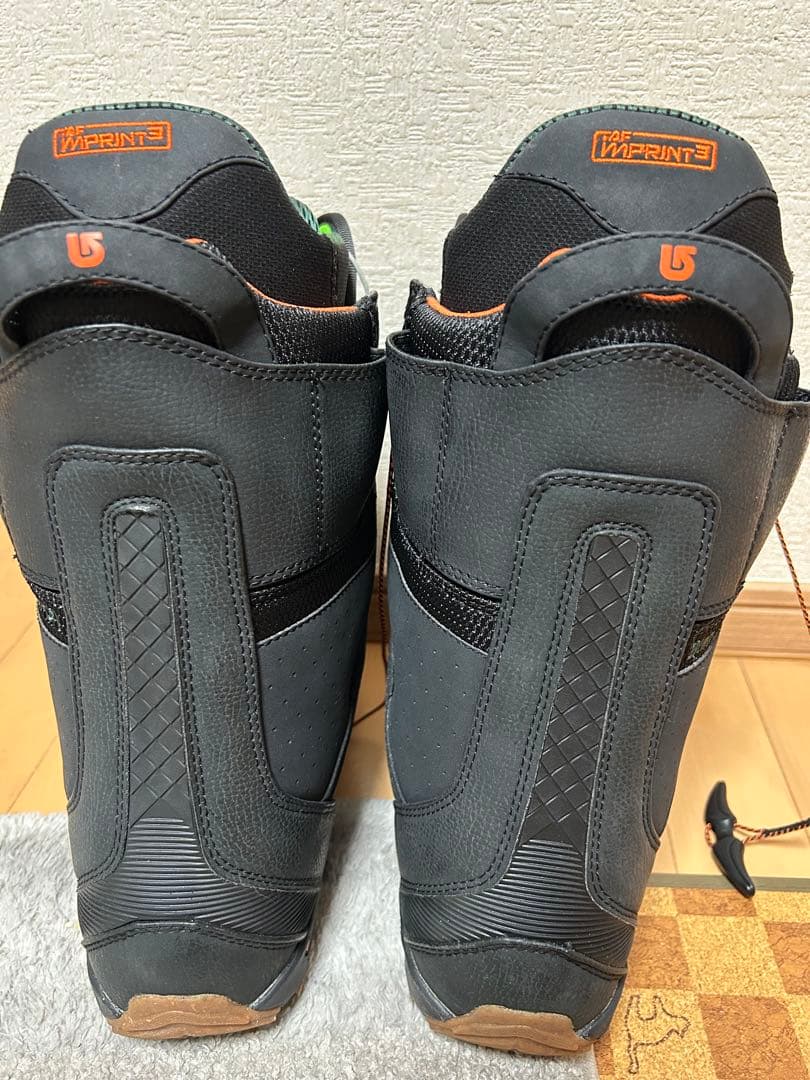 BURTON IMPERIAL ASIAN FIT 29㎝　ブラック　オレンジ